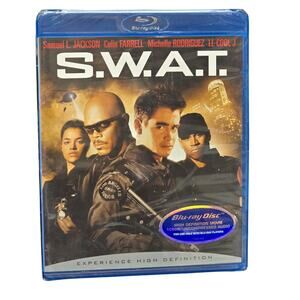 S.W.A.T Blu-Ray Disc High Definition New Movie Samuel Jackson Colin Farrell SWAT